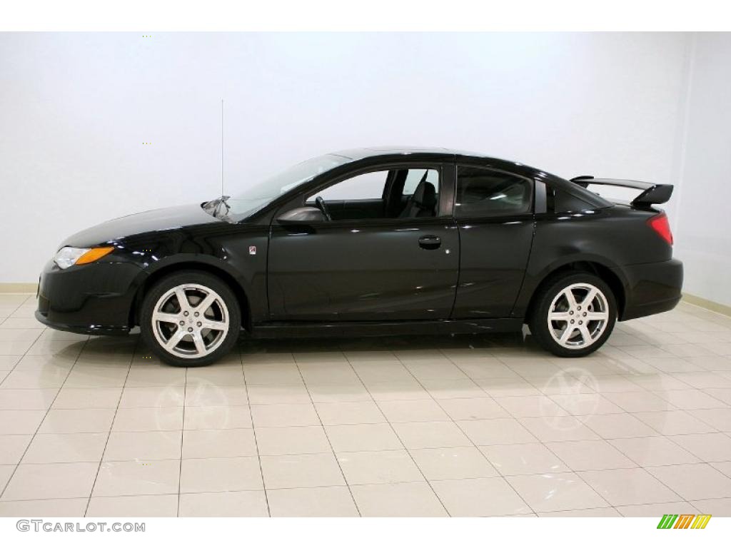 Black Onyx 2005 Saturn ION Red Line Quad Coupe Exterior Photo #39164690