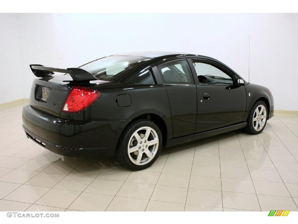 Black Onyx 2005 Saturn ION Red Line Quad Coupe Exterior Photo #39164734