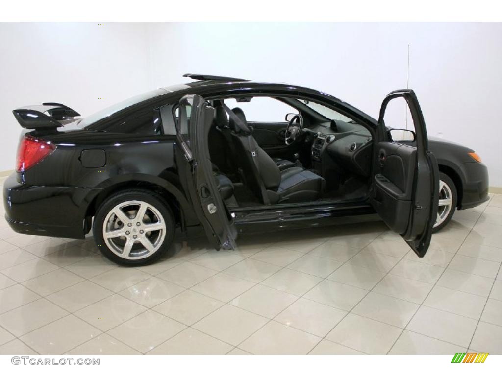 Black Onyx 2005 Saturn ION Red Line Quad Coupe Exterior Photo #39164750