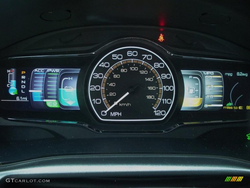 2011 Lincoln MKZ Hybrid Gauges Photo #39164902