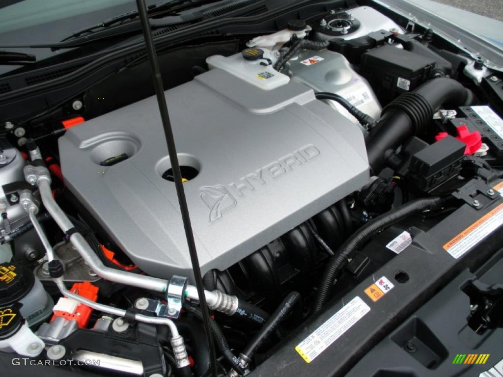 2011 Lincoln MKZ Hybrid 2.5 Liter Atkinson-Cycle DOHC 16-Valve iVCT 4 Cylinder Gasoline/Electric Hybrid Engine Photo #39164954