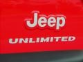 2004 Flame Red Jeep Wrangler Unlimited 4x4  photo #9