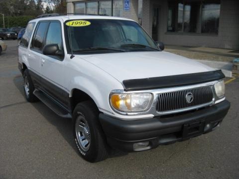 1998 Mercury Mountaineer V8 4x4 Data, Info and Specs