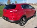 Signal Red 2011 Kia Sportage EX Exterior