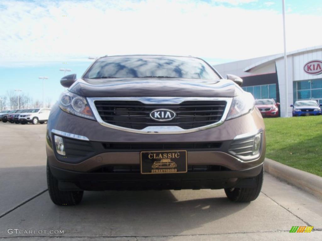2011 Sportage EX - Sand Track / Black photo #2
