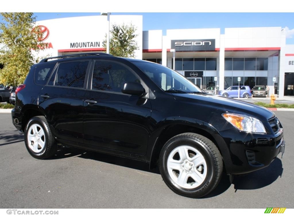 Black 2010 Toyota RAV4 I4 4WD Exterior Photo #39168554