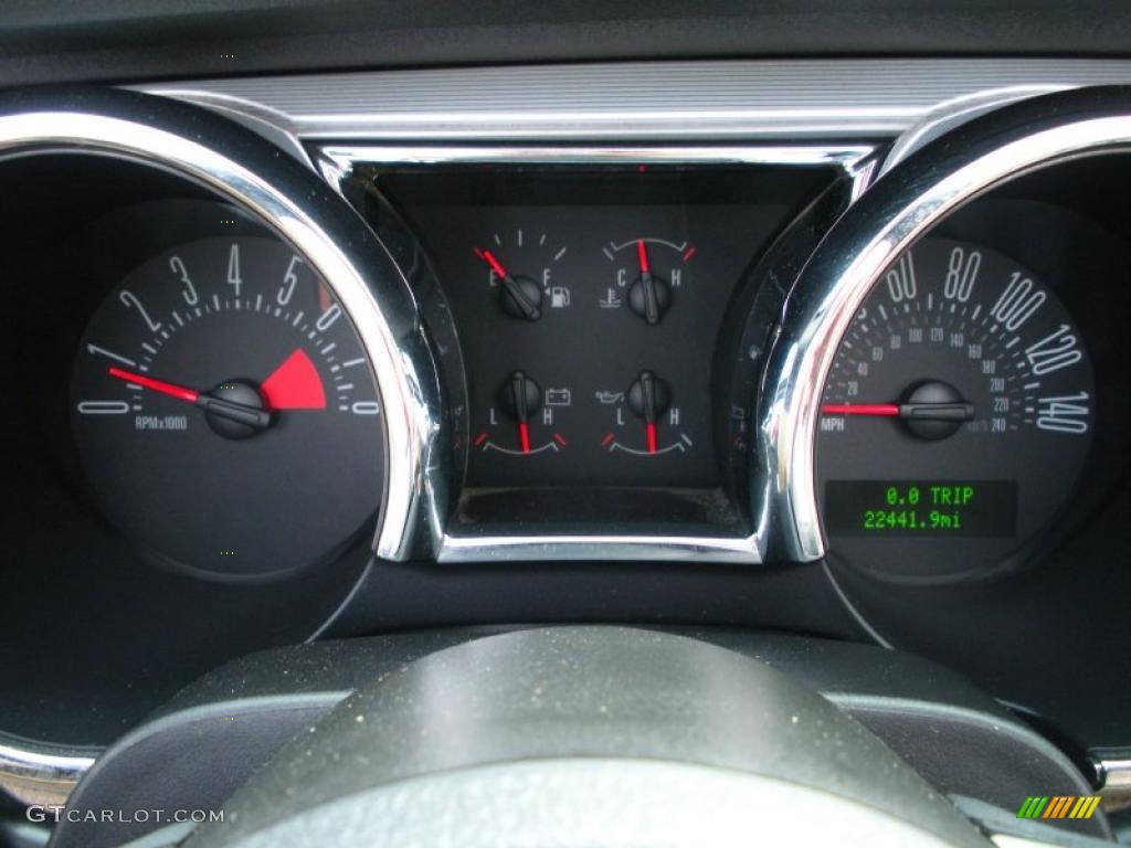2007 Mustang GT Premium Convertible - Performance White / Medium Parchment photo #24