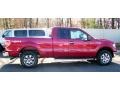 2010 Red Candy Metallic Ford F150 XLT SuperCab 4x4  photo #3