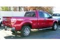 2010 Red Candy Metallic Ford F150 XLT SuperCab 4x4  photo #5