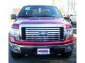2010 Red Candy Metallic Ford F150 XLT SuperCab 4x4  photo #7