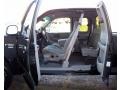 Medium Graphite 1999 Ford F150 XLT Extended Cab 4x4 Interior Color