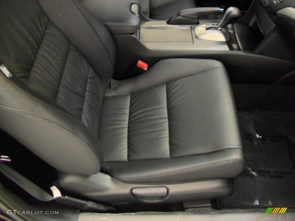 Black Interior 2011 Honda Accord EX-L Coupe Photo #39171534