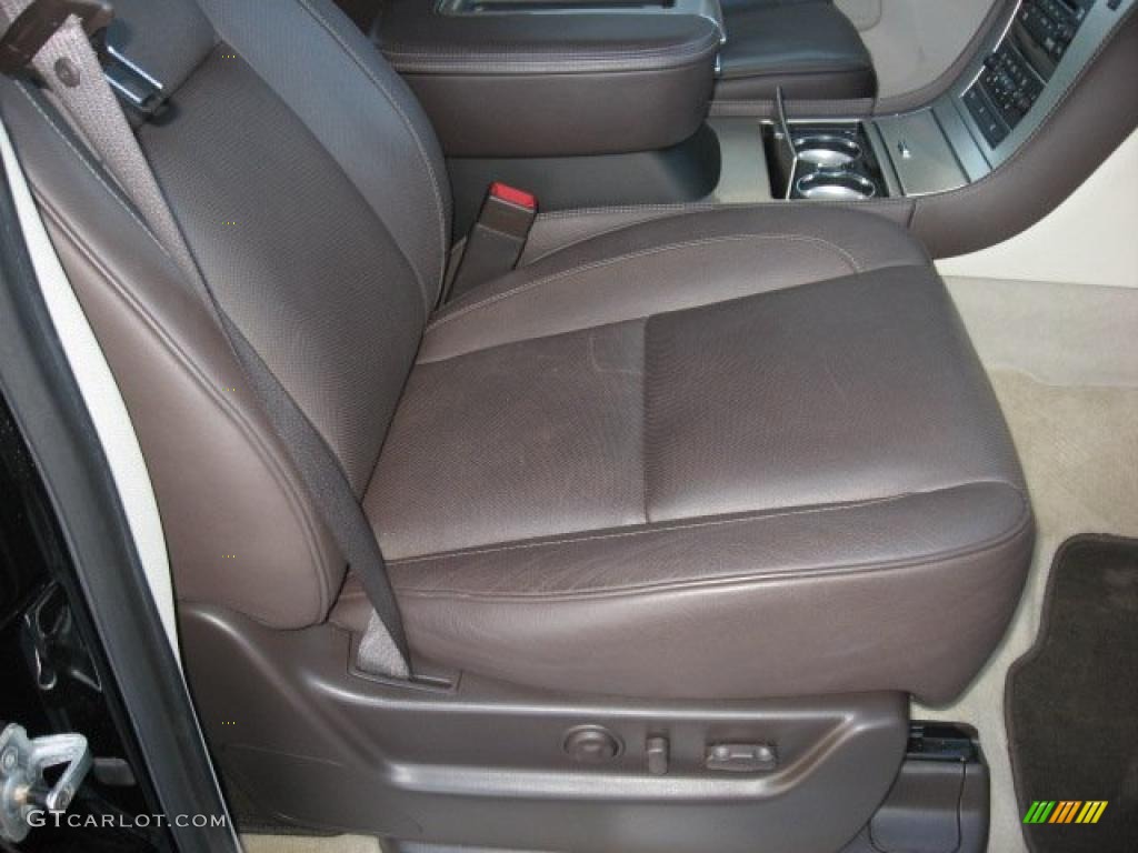 Cocoa/Very Light Linen Interior 2008 Cadillac Escalade Platinum AWD Photo #39171694