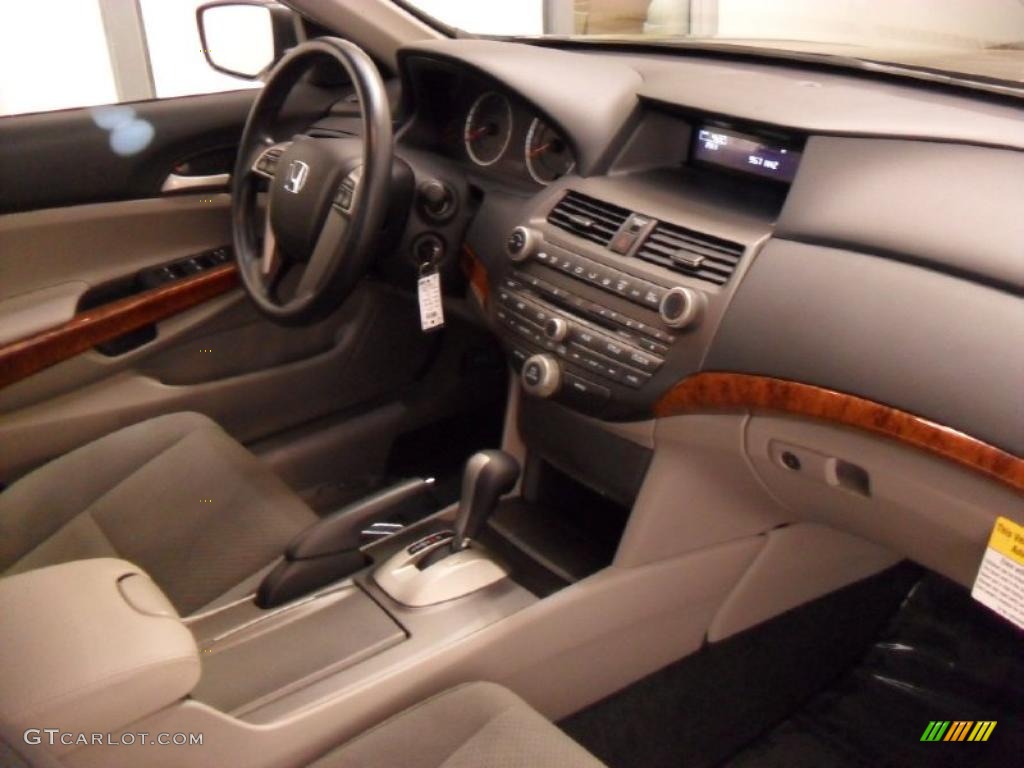 2011 Honda Accord EX Sedan Gray Dashboard Photo #39172138