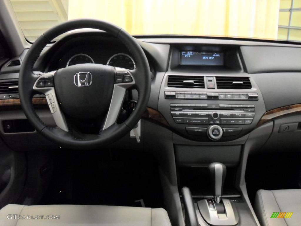 2011 Honda Accord EX-L V6 Sedan Gray Dashboard Photo #39172554