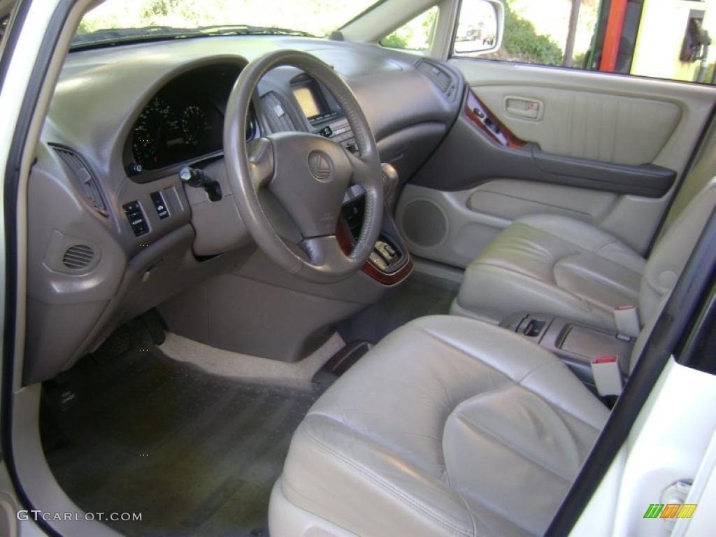 Ivory Interior 2000 Lexus RX 300 Photo #39172566