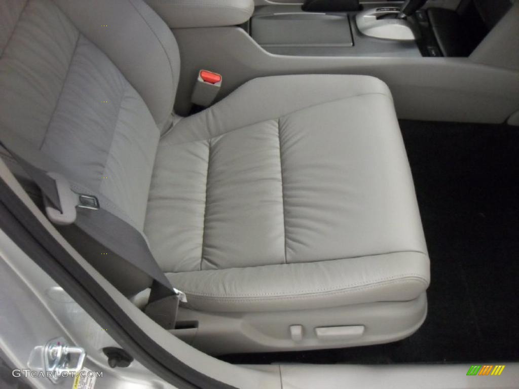 2011 Accord EX-L V6 Sedan - Alabaster Silver Metallic / Gray photo #24