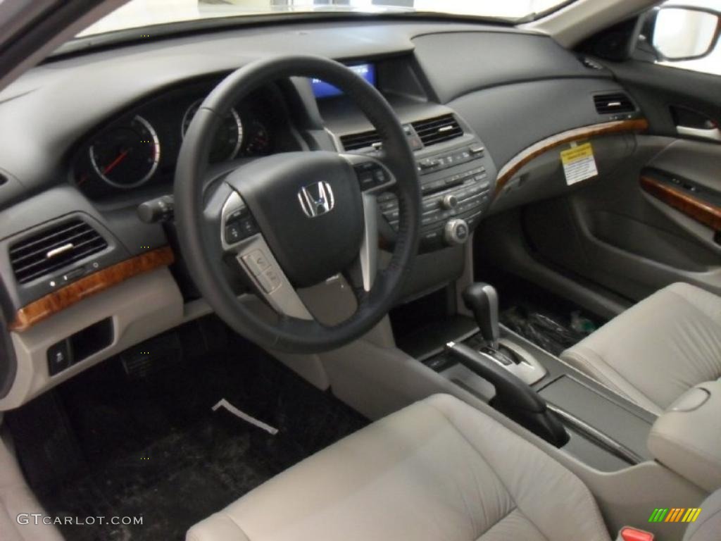 Gray Interior 2011 Honda Accord EX-L V6 Sedan Photo #39172718