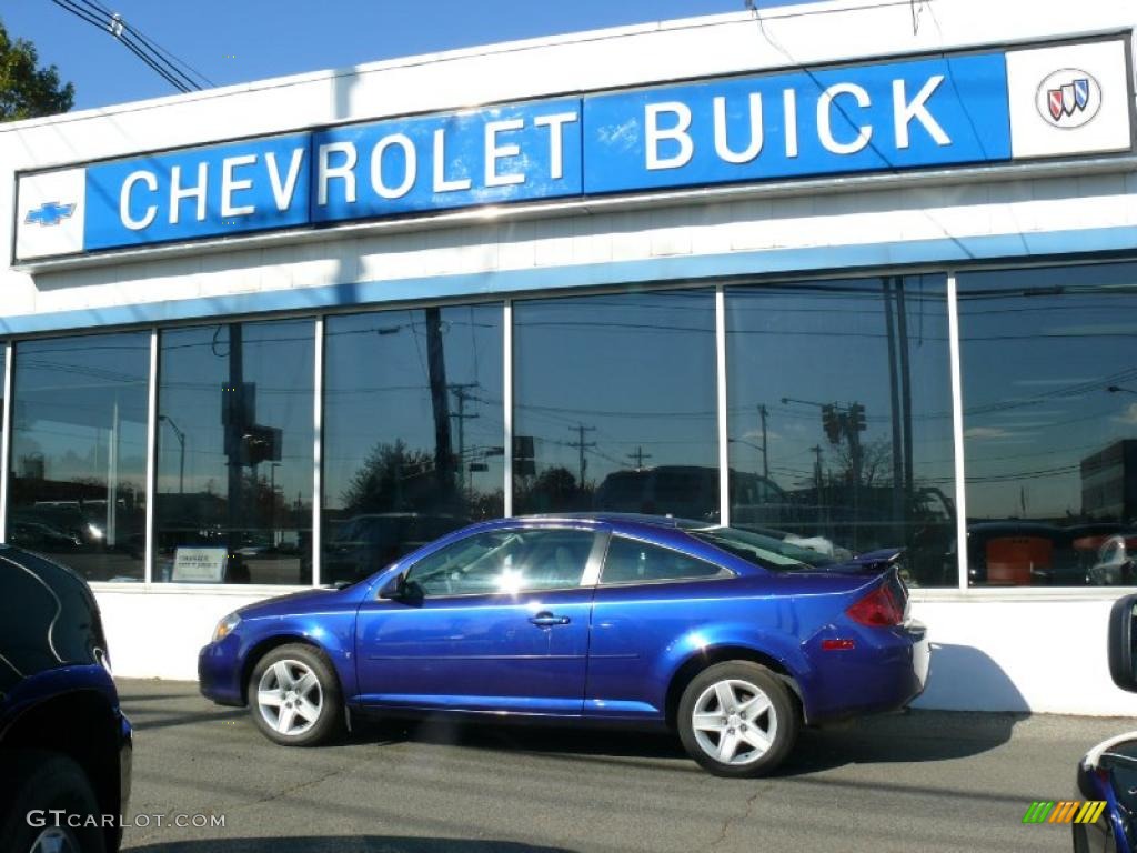 Blue Streak Metallic Pontiac G5