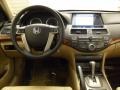 Ivory 2011 Honda Accord EX-L V6 Sedan Dashboard