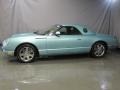 Thunderbird Blue 2002 Ford Thunderbird Premium Roadster Exterior