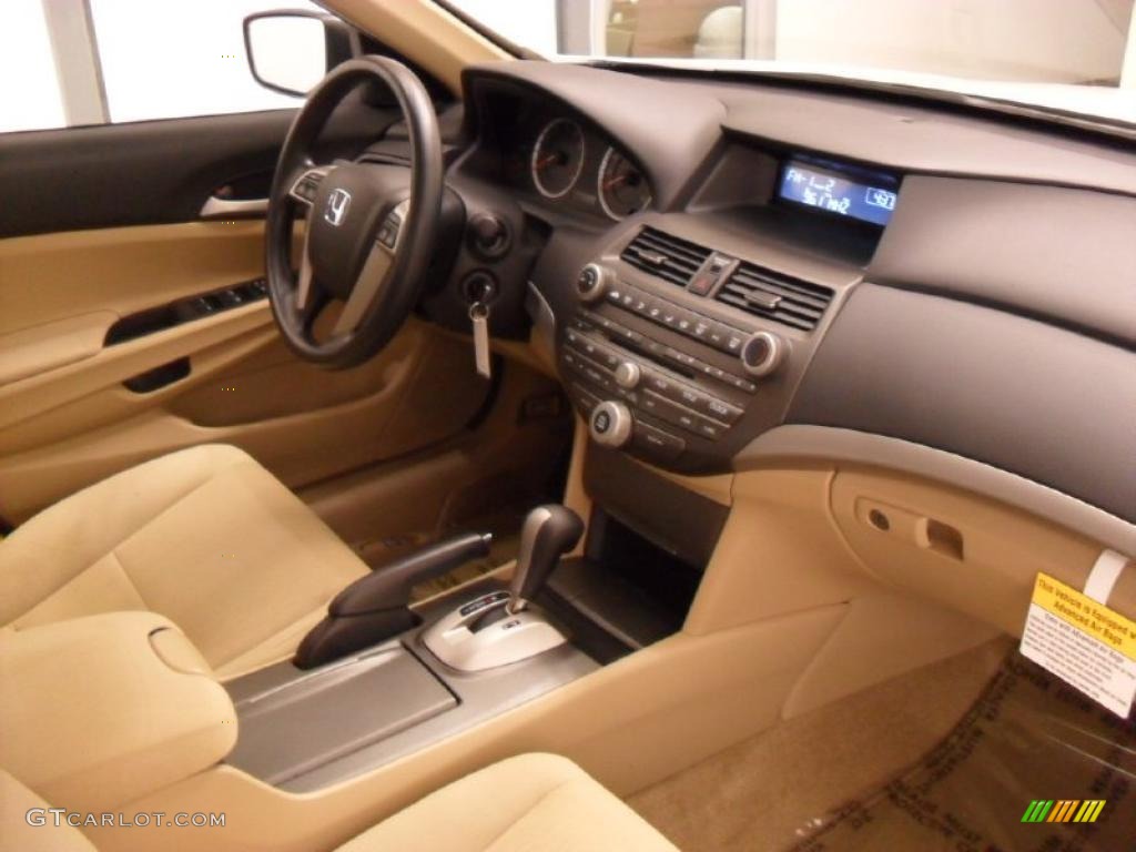 2011 Honda Accord LX-P Sedan Ivory Dashboard Photo #39174074