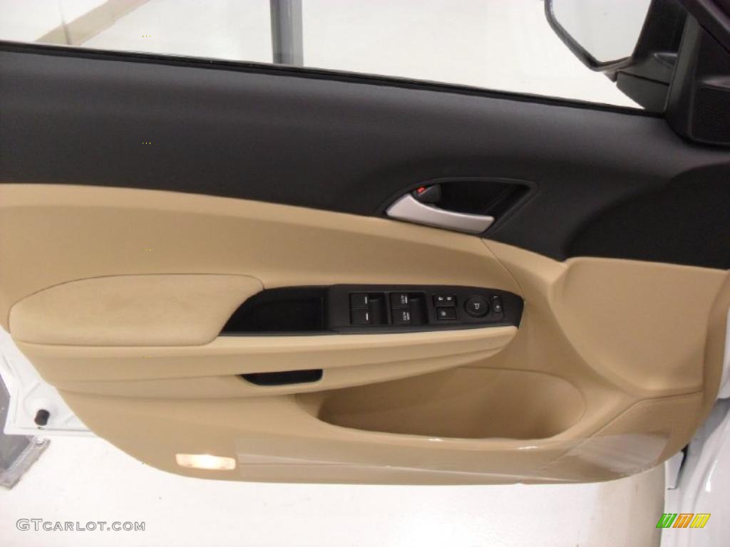 2011 Honda Accord SE Sedan Ivory Door Panel Photo #39174338