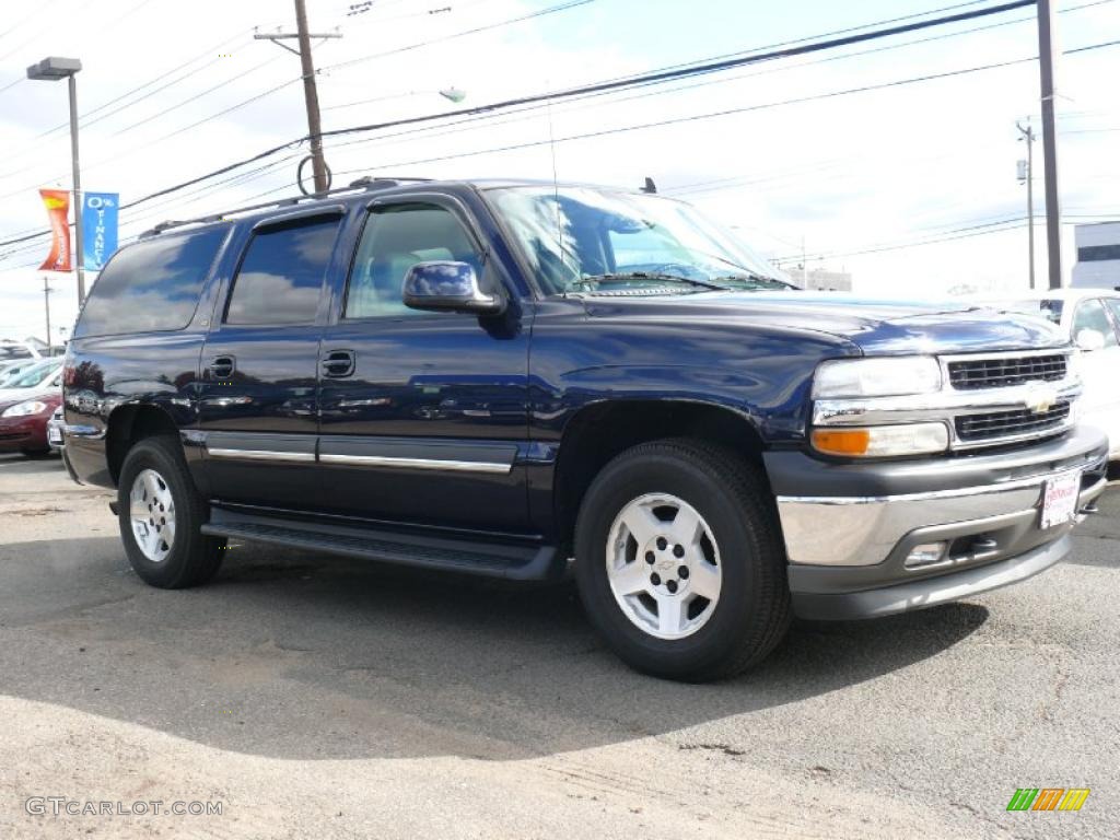 Dark Blue Metallic 2006 Chevrolet Suburban LT 1500 4x4 Exterior Photo #39174346