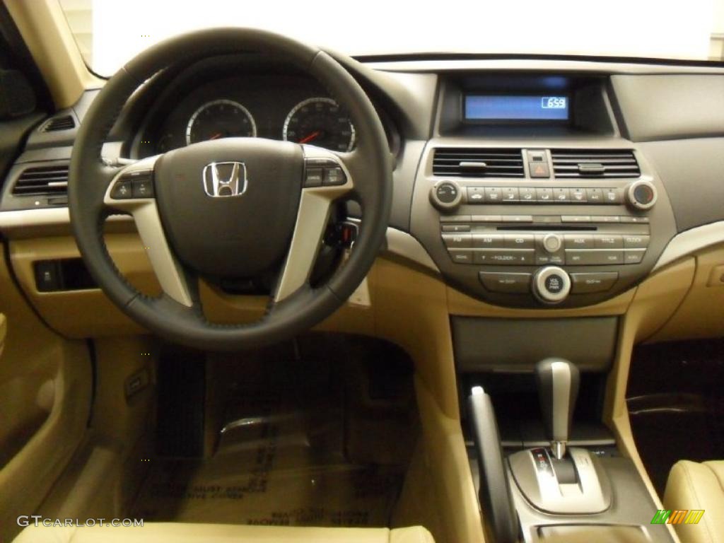 2011 Honda Accord SE Sedan Ivory Dashboard Photo #39174450
