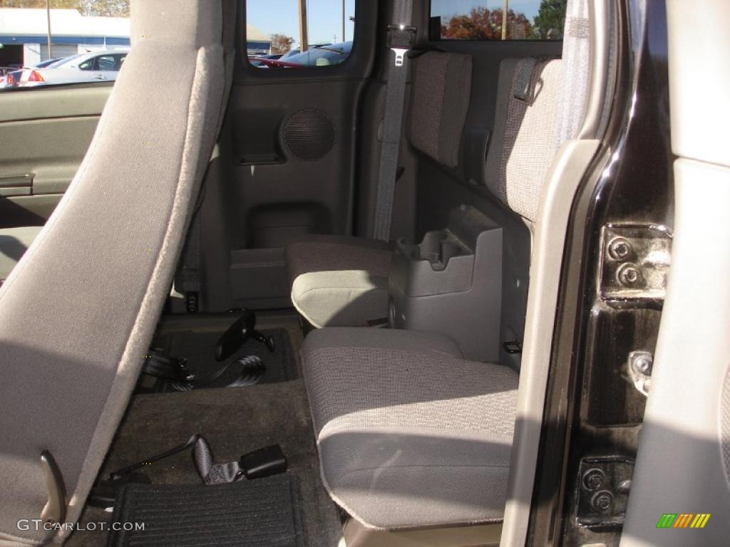 Dark Pewter Interior 2006 GMC Canyon Work Truck Extended Cab Photo #39174694