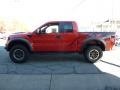 2010 Molten Orange Tri Coat Ford F150 SVT Raptor SuperCab 4x4  photo #6