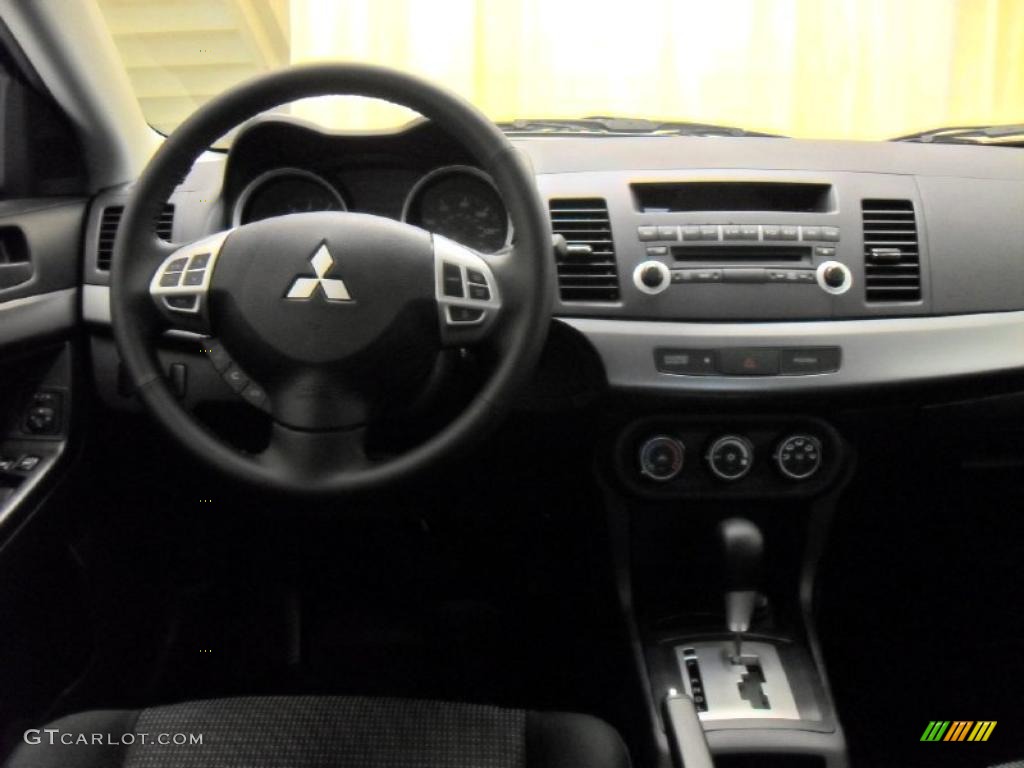 2011 Mitsubishi Lancer ES Black Dashboard Photo #39175394