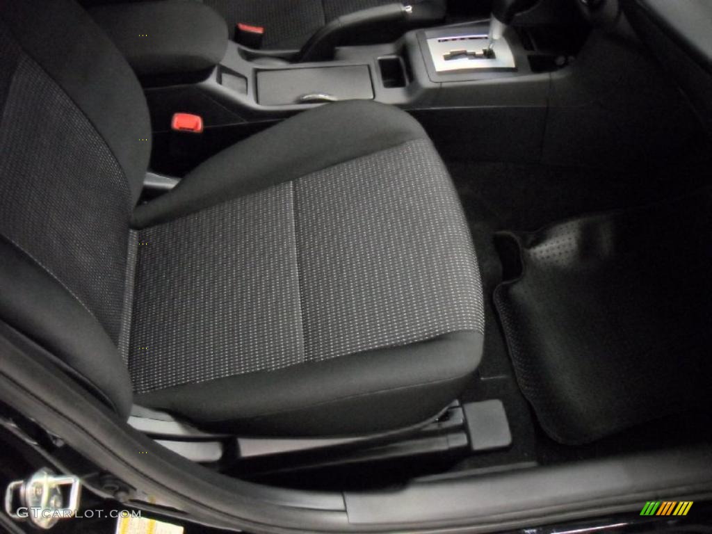 Black Interior 2011 Mitsubishi Lancer ES Photo #39175470