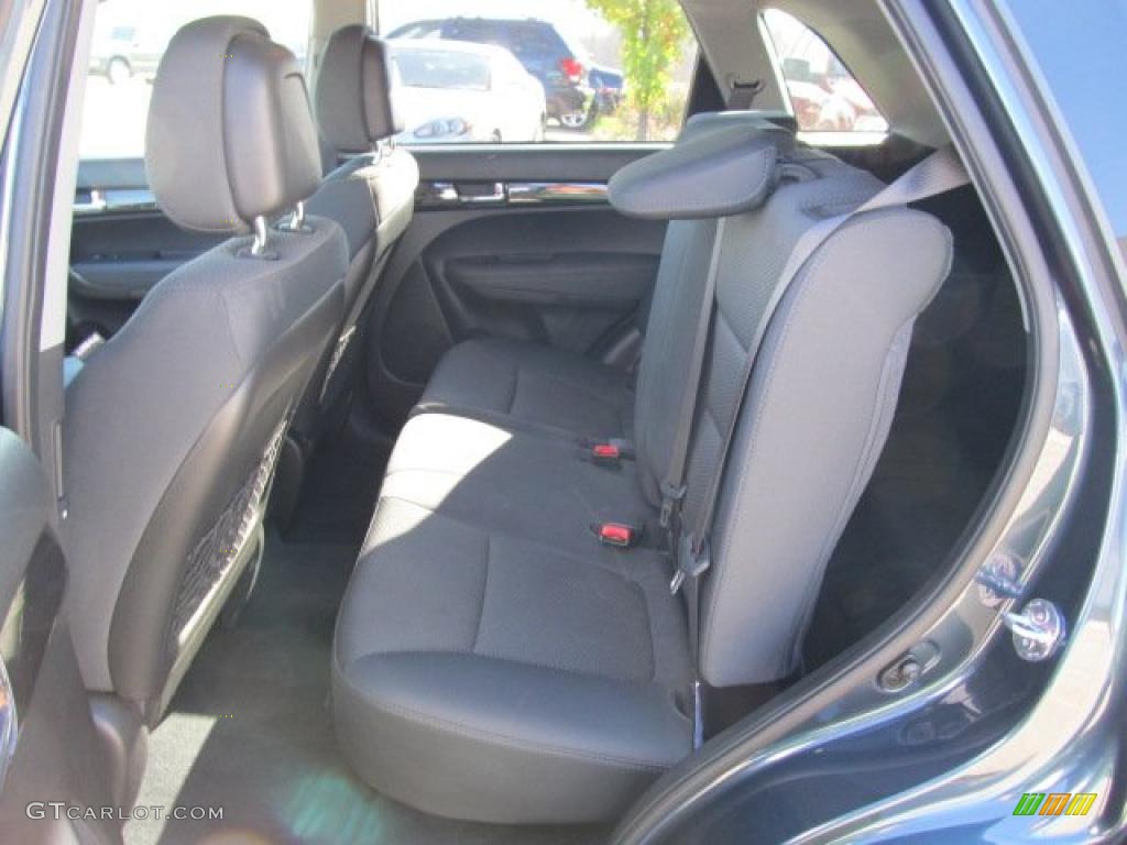 Black Interior 2011 Kia Sorento LX V6 AWD Photo #39177283