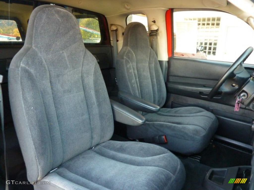 Dark Slate Gray Interior 2004 Dodge Dakota SXT Club Cab 4x4 Photo #39177331