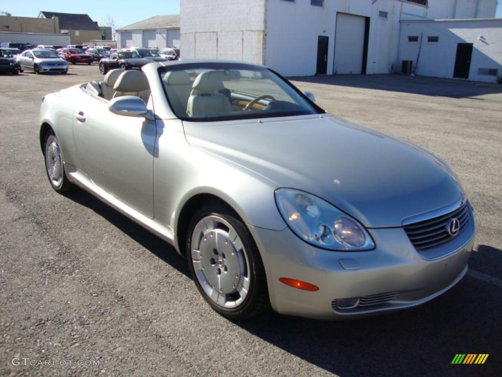 Millenium Silver Metallic 2002 Lexus SC 430 Exterior Photo #39177971