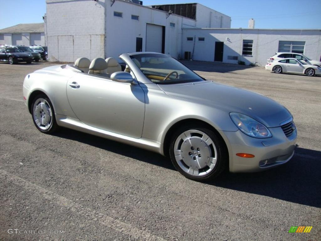 Millenium Silver Metallic 2002 Lexus SC 430 Exterior Photo #39178007