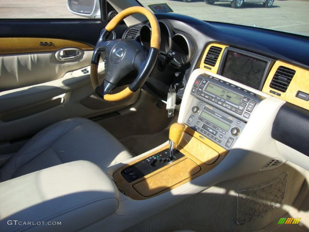 2002 Lexus SC 430 Ecru Dashboard Photo #39178236