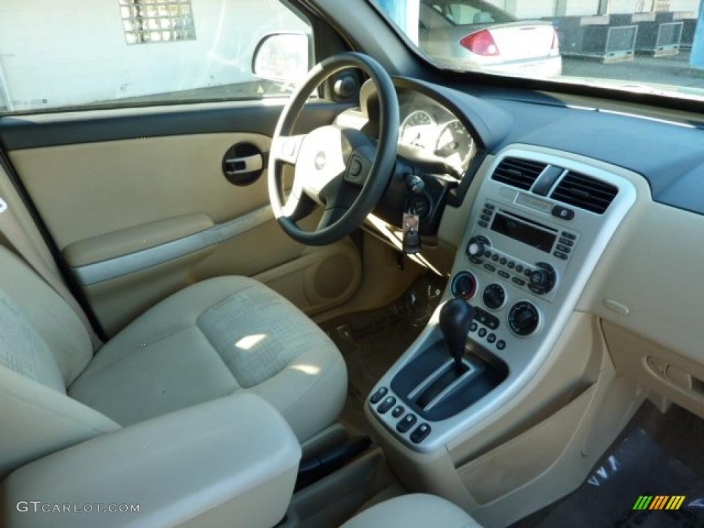 2005 Equinox LS AWD - Meander Green Metallic / Light Cashmere photo #20