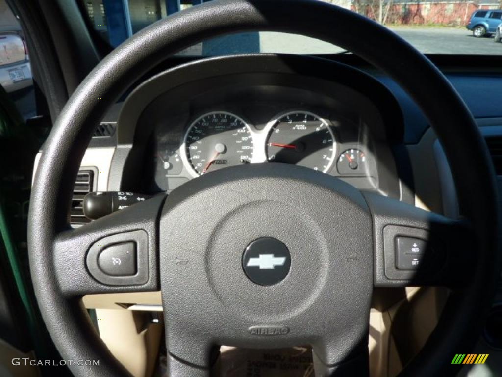 2005 Equinox LS AWD - Meander Green Metallic / Light Cashmere photo #24