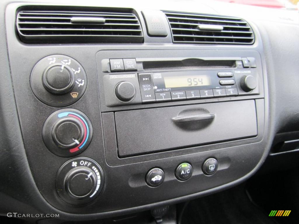 2005 Honda Civic LX Coupe Controls Photo #39178883