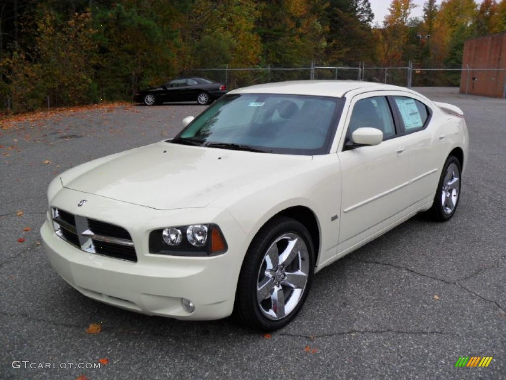 2010 Charger Rallye - Cool Vanilla / Dark Slate Gray photo #1