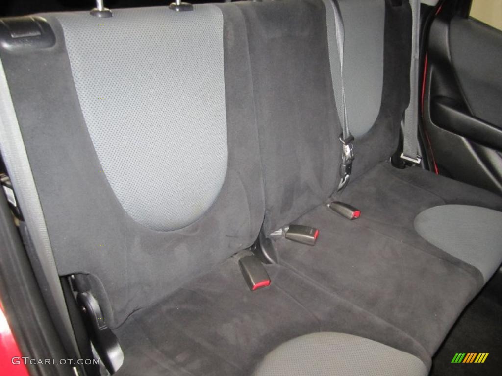 Black Interior 2007 Honda Fit Sport Photo #39180263