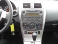 2010 Toyota Corolla Dark Charcoal Interior Controls Photo
