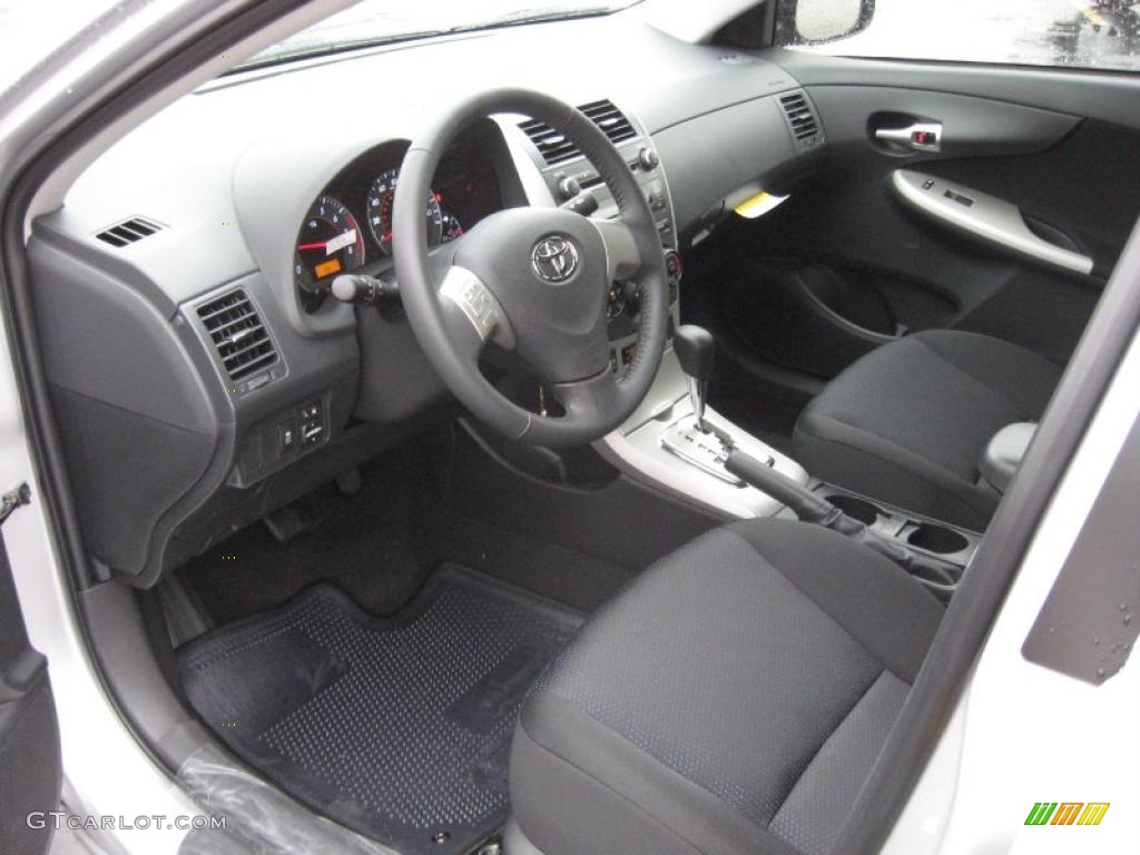 Dark Charcoal Interior 2010 Toyota Corolla S Photo 39180571
