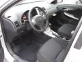 Dark Charcoal 2010 Toyota Corolla S Interior Color