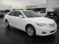 2011 Super White Toyota Camry XLE  photo #1