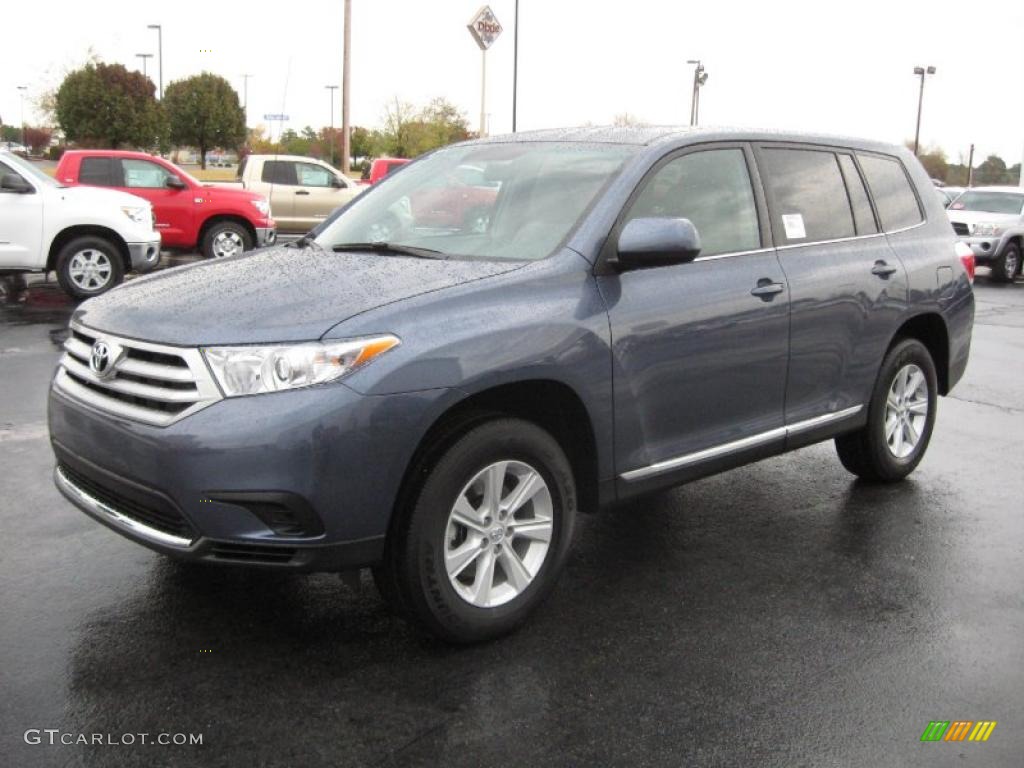 Shoreline Blue Pearl 2011 Toyota Highlander V6 Exterior Photo #39180947