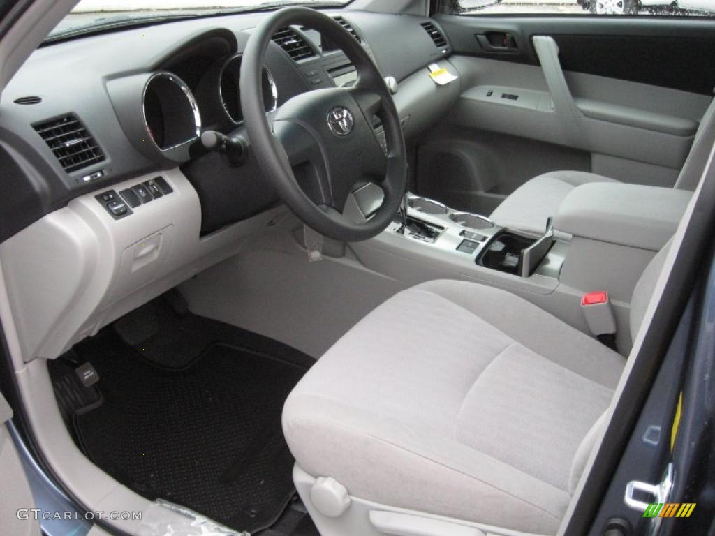 Ash Interior 2011 Toyota Highlander V6 Photo #39181031