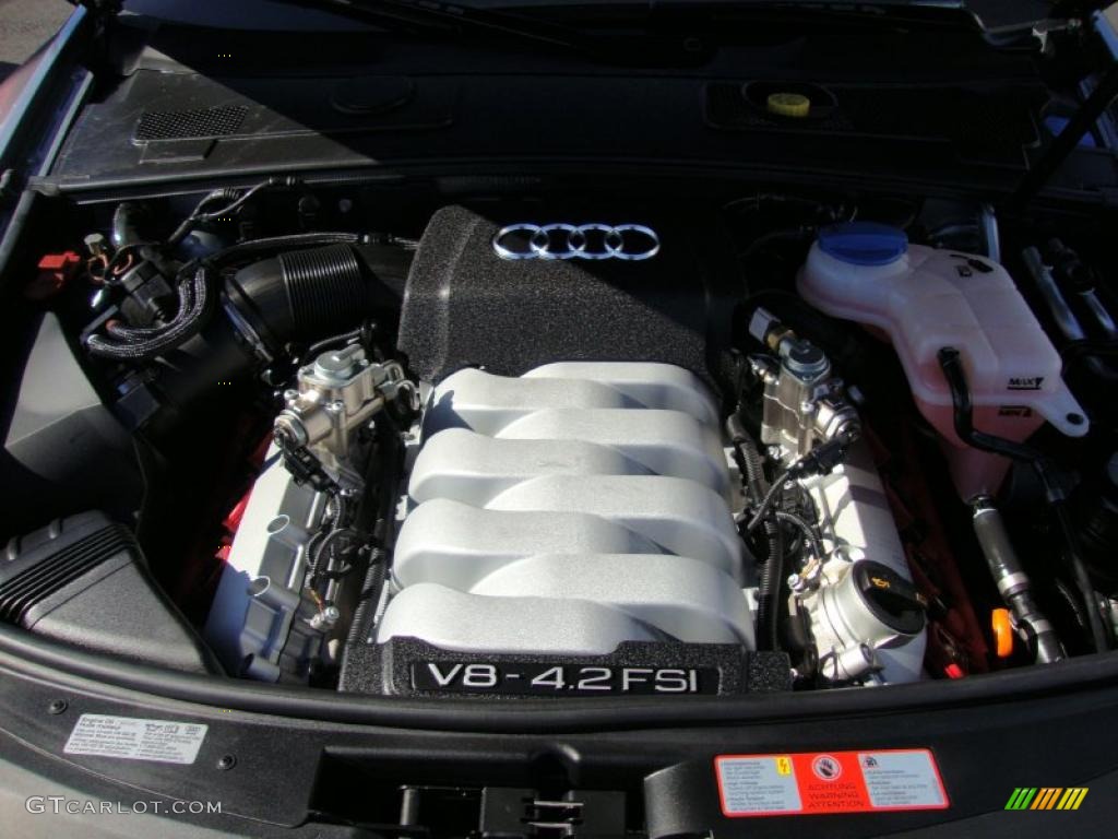 2008 Audi A6 4.2 quattro Sedan 4.2 Liter FSI DOHC 32-Valve VVT V8 Engine Photo #39181039